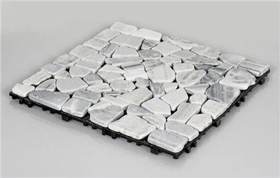 Eleganter Steinboden